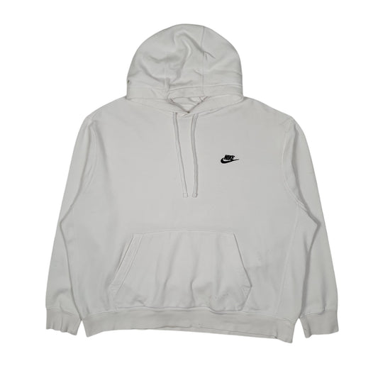 Mens White Nike Hoodie Jumper