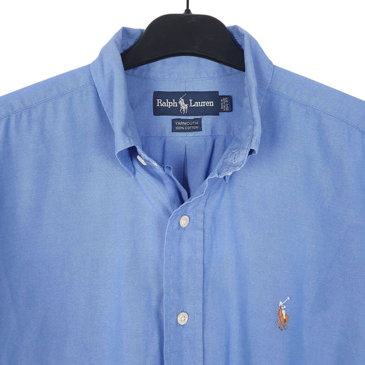 Mens Blue Ralph Lauren Vintage Shirt