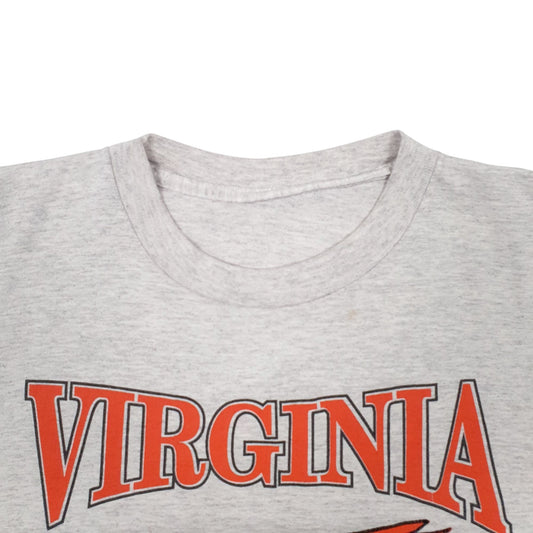 Mens Grey Unbranded Single Stitch Vintage 90s T Shirt