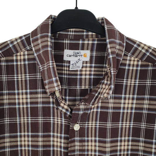 Mens Brown Carhartt Shirt