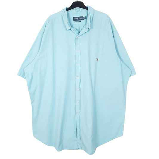 Mens Blue Ralph Lauren Short Sleeve Shirt