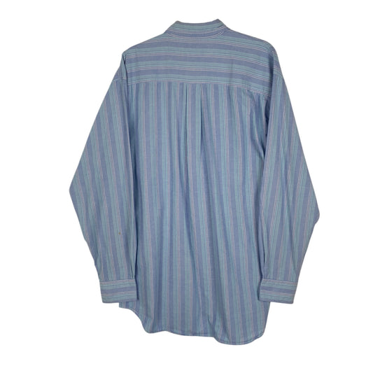Mens Blue L.L.Bean Vintage 90s Tall Shirt