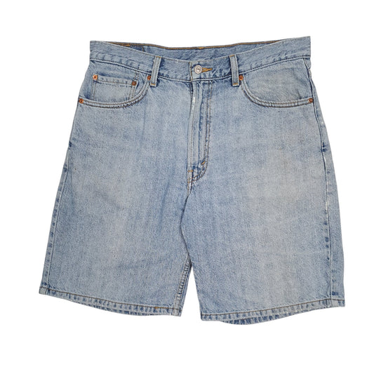 Mens Blue Levis 550 Vintage 00s Denim Shorts