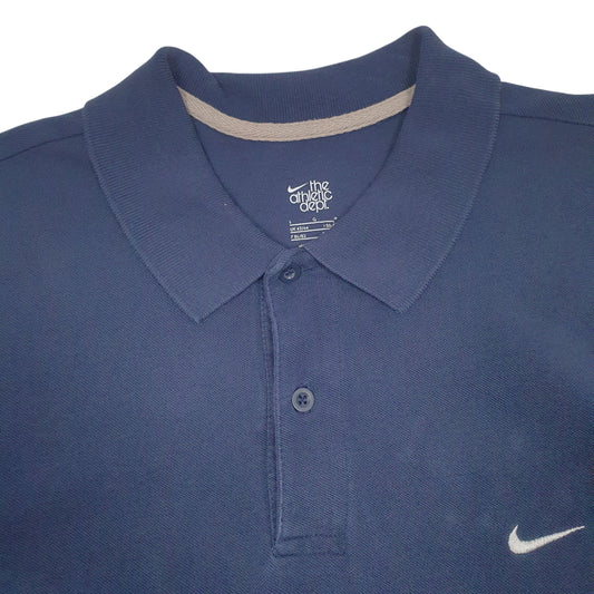 Mens Navy Nike Polo Shirt