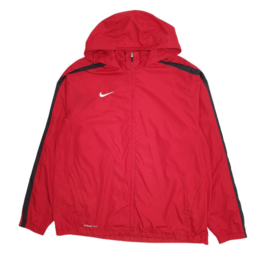Mens Red Nike Storm Fit Coat