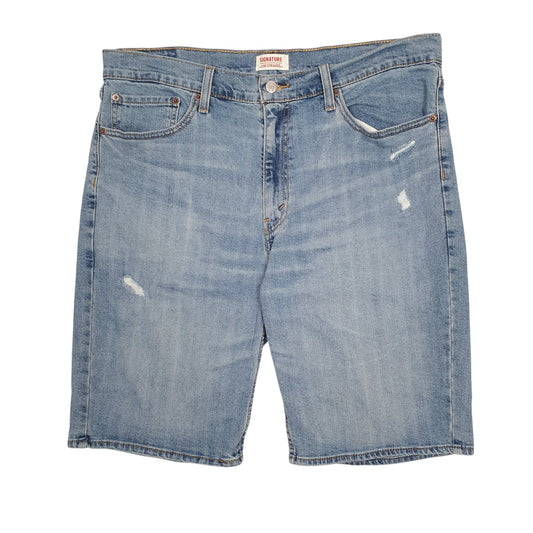Mens Blue Levis Signature Denim Shorts