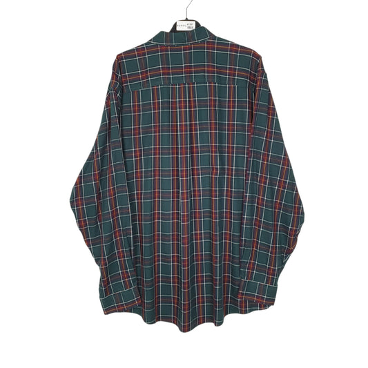 Mens Green L.L.Bean Traditional Fit Shirt