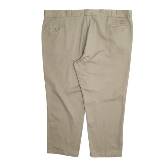 Mens Beige Dickies 874 Workwear Trousers