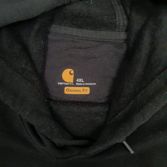 Mens Black Carhartt Hoodie Jumper