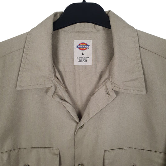 Mens Beige Dickies Shirt