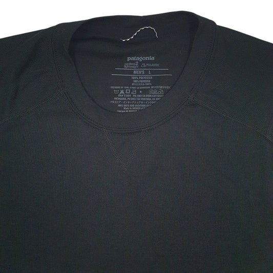 Mens Black Patagonia Capilene T Shirt