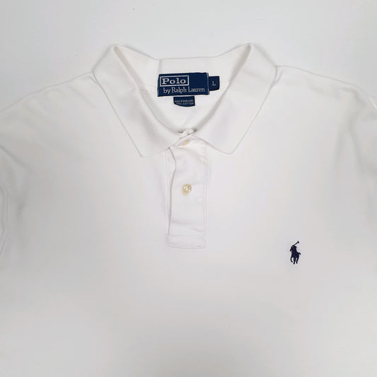 Mens White Polo Ralph Lauren Polo Shirt