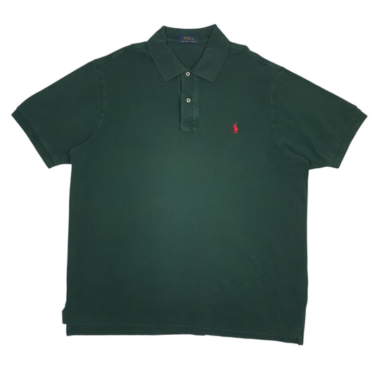 Mens Green Polo Ralph Lauren Short Sleeve Polo Shirt