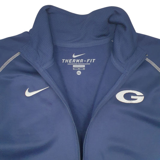 Mens Navy Nike Active Wear Therma-Fit NFL Quarter Zip Jumper