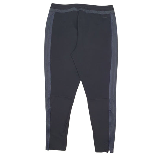 Mens Black Adidas Active Wear Climalite Trousers