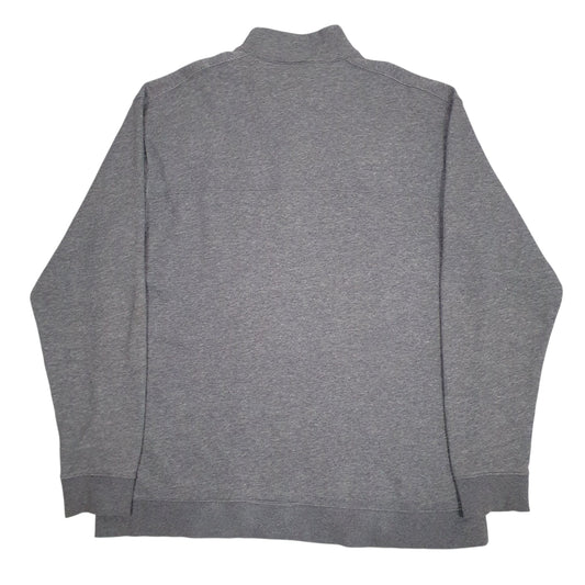 Mens Grey Columbia Sportswear Company Quarter Zip Jumper
