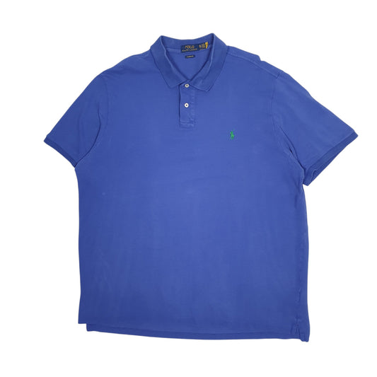 Mens Blue Polo Ralph Lauren Short Sleeve Polo Shirt