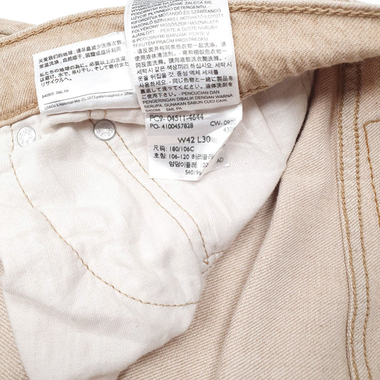 Mens Beige Levis Desert Camo Jeans