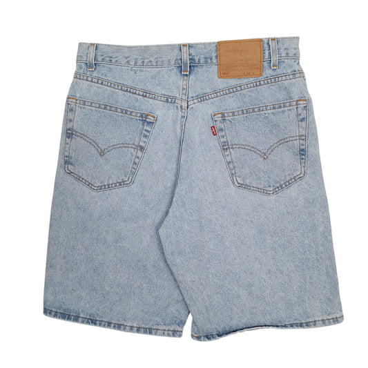 Mens Blue Levis 550 Vintage 90s Shorts