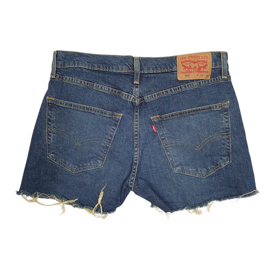 Womens Blue Levis Cut Offs Shorts