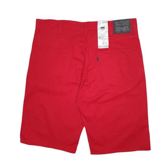 Mens Red Levis Shorts
