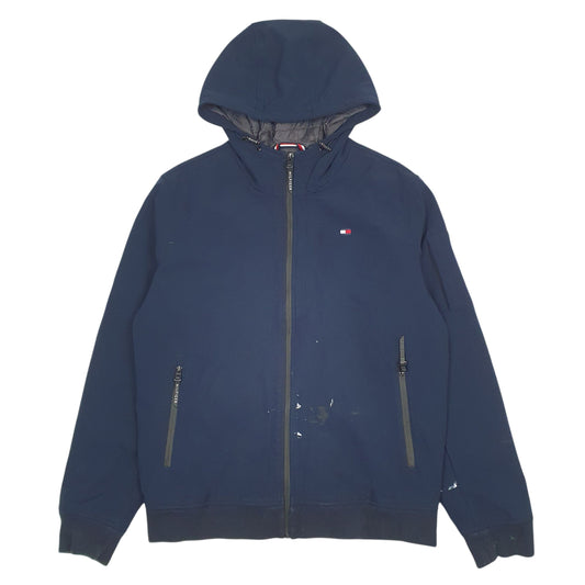 Mens Navy Tommy Hilfiger Coat