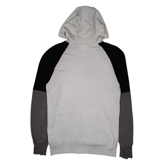 Mens White Adidas Hoodie Jumper