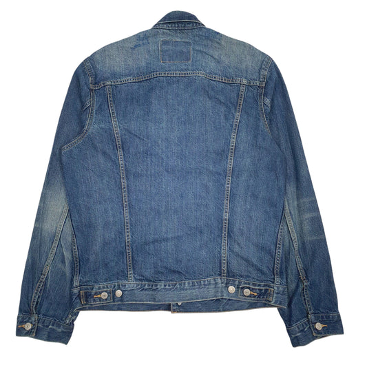 Mens Blue Levis Type 3 Trucker Coat