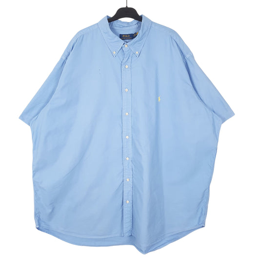 Mens Blue Ralph Lauren Short Sleeve Shirt