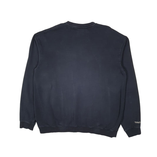 Mens Navy Mitchell & Ness NFL Superbowl LA Raiders Champions Crewneck Jumper