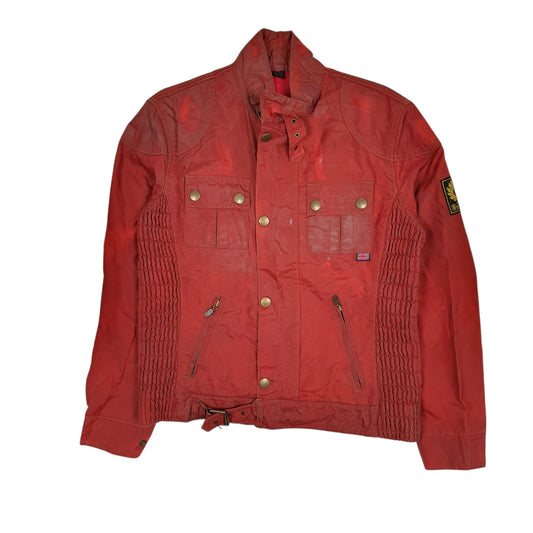 Womens Red Belstaff Coat