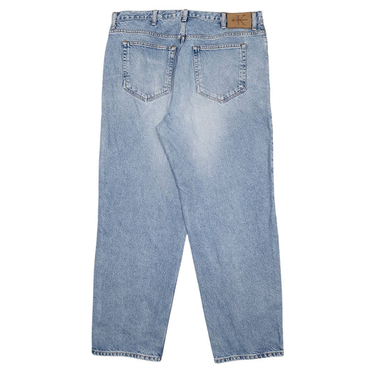 Mens Blue Calvin Klein Vintage 90s Jeans