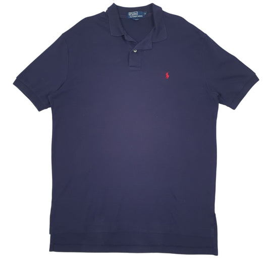Mens Navy Polo Ralph Lauren Short Sleeve Polo Shirt
