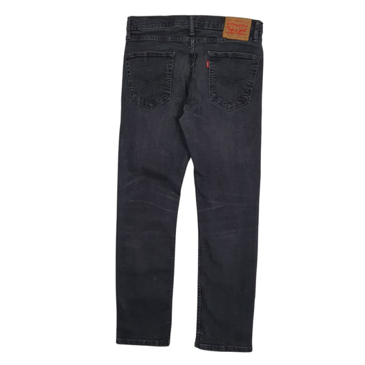 Mens Black Levis Stretch Jeans
