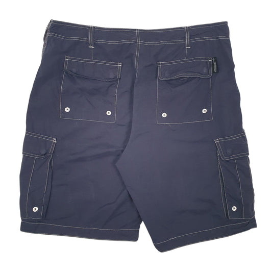 Mens Navy Harley Davidson Hoodie Shorts