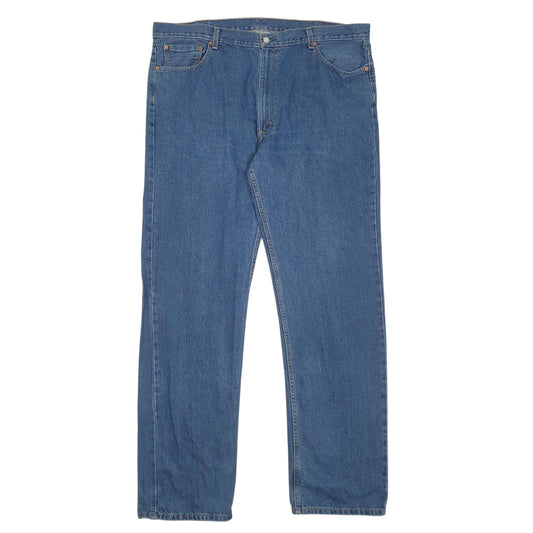 Mens Blue Levis 505 JeansW46 L38