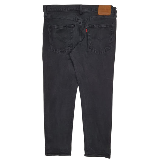 Mens Black Levis Premium Stretch Jeans