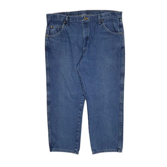Mens Blue Wrangler Casual JeansW38 L26