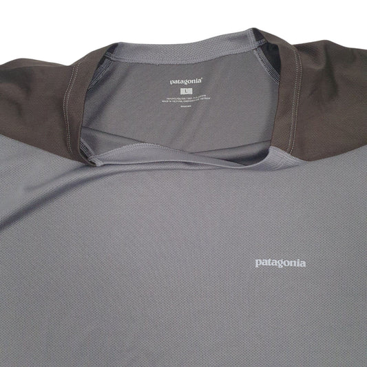 Mens Grey Patagonia Capilene T Shirt