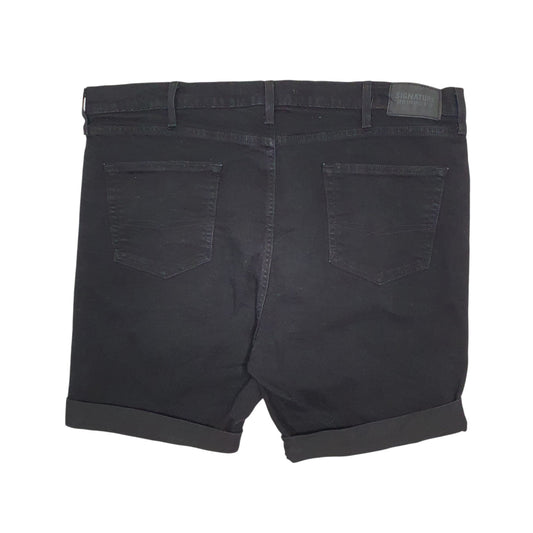 Mens Black Levis Signature Stretch Shorts