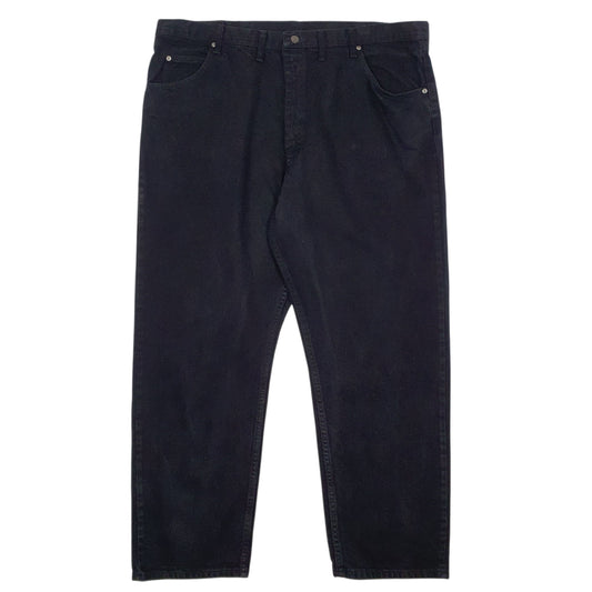 Mens Black Wrangler Casual JeansW44 L30