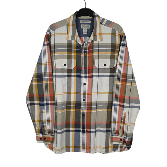 Mens Blue L.L.Bean Long Sleeve Shirt