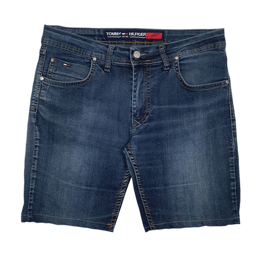 Mens Blue Tommy Hilfiger Denim Shorts