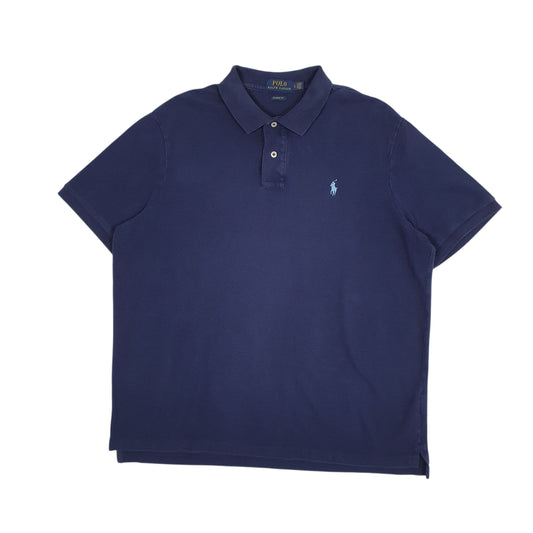 Mens Navy Polo Ralph Lauren Short Sleeve Polo Shirt