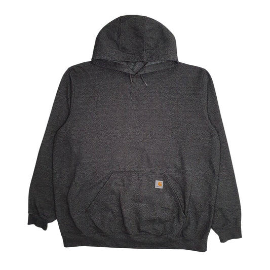 Mens Grey Carhartt Hoodie Jumper