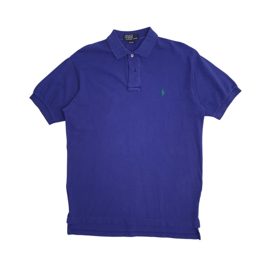 Mens Purple Polo Ralph Lauren Short Sleeve Polo Shirt