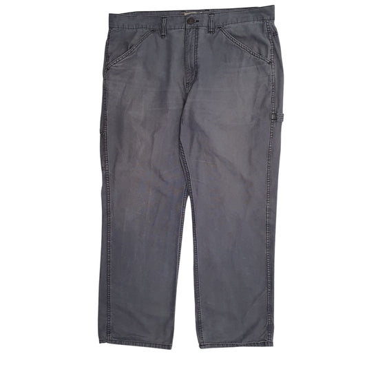 Mens Grey Blue Mountain Carpenter Trousers