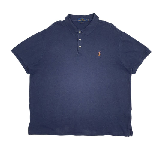 Mens Navy Polo Ralph Lauren Short Sleeve Polo Shirt