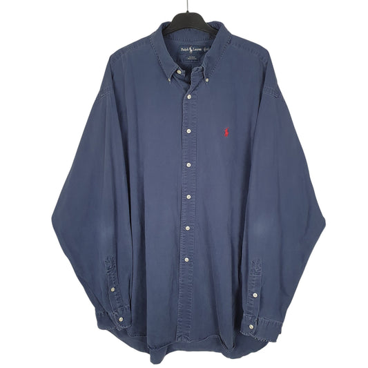 Mens Navy Ralph Lauren Long Sleeve Shirt