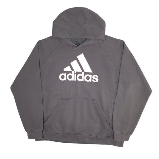 Mens Grey Adidas Lightweight. Hoodie Jumper